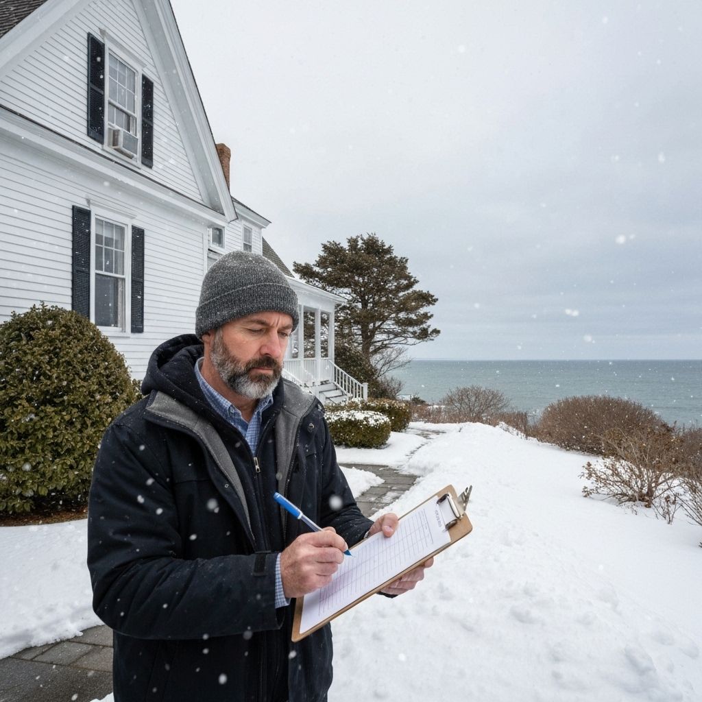 House Sitting: Professional Weekly Home Inspection Services for Rhode Island Property Owners Leaving for Winter in Newport, Jamestown & Narragansett